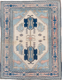 Vintage Oushak Area Rug (4' x 5')